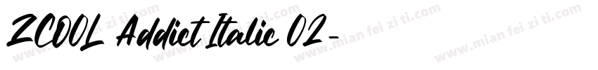 ZCO0L Addict Italic 02字体转换